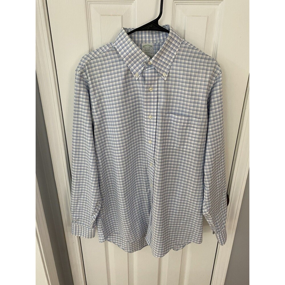 Brooks Brothers Est. 1818 Milano Non-Iron The Original Polo Shirt Supima 16.5-34